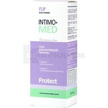 ГЕЛЬ ДЛЯ ІНТИМНОЙ ГІГІЄНИ PROTECT серії "INTIMO+MED" 200 мл; Ельфа