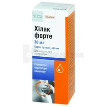 Хілак Форте краплі оральні, розчин, флакон з пробкою-крапельницею, 30 мл, № 1; Teva