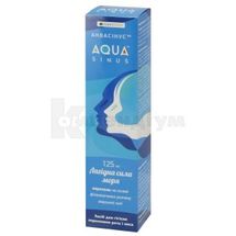 АКВАСІНУС ЗАСІБ ДЛЯ ГІГІЄНИ ПОРОЖНИНИ РОТА І НОСА АЕРОЗОЛЬ 125 мл; Новалік-Фарм