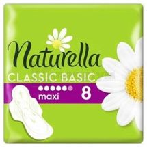 ПРОКЛАДКИ ГІГІЄНІЧНІ NATURELLA CLASSIC BASIC максі, максі, № 8; Проктер енд Гембл Україна