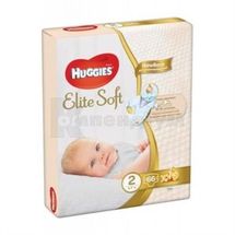 ПІДГУЗКИ ДИТЯЧІ ГІГІЄНІЧНІ HUGGIES ELITE SOFT размер 2 (4-7 кг), № 66; Кімберлі-Кларк Україна