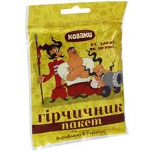 ГІРЧИЧНИК-ПАКЕТ "КОЗАКИ" № 10; Калина Медична Виробнича Компанія