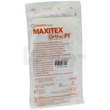 РУКАВИЧКИ ХІРУРГІЧНІ ЛАТЕКСНІ НЕОПУДРЕНІ СТЕРИЛЬНІ MAXITEX® ORTHO PF розмір 7, пара, № 1; Terang Nusa