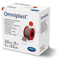 Пластир фіксуючий текстильний Omniplast® 2,5 см х 5 м, № 1; Paul Hartmann