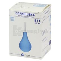 СПРИНЦІВКА ПЛАСТИЗОЛЬНА ПОЛІВІНІЛХЛОРИДНА СПП-АЛЬПІНА ПЛАСТ б-11, 347 мл, № 1; undefined