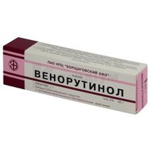 Венорутинол гель, 2 %, туба, 40 г, № 1; Борщагівський ХФЗ