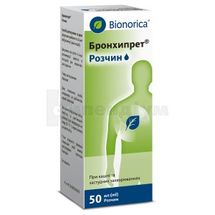 Бронхипрет® розчин, флакон, 50 мл, у картонній коробці, у картонній коробці, № 1; Біонорика СЕ