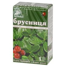 Фіточай "Ключі Здоров'я" 50 г, "брусниця", № 1; Ключі Здоров'я