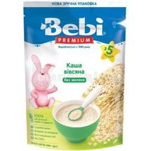 КАША СУХА БЕЗМОЛОЧНА ШВИДКОРОЗЧИННА ДЛЯ ДИТЯЧОГО ХАРЧУВАННЯ "ВІВСЯНА" тм "BEBI PREMIUM" 200 г, № 1; Droga Kolinska