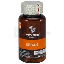 VITAGEN OMEGA-3 капсули, № 60; Ананта Медікеар Лімітед