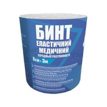 БИНТ ЕЛАСТИЧНИЙ TETA® СЕРЕДНЬОЇ РОЗТЯЖНОСТІ 8 см х 3 м, № 1; undefined