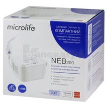 ІНГАЛЯТОР КОМПРЕСОРНИЙ MICROLIFE neb 200, № 1; undefined