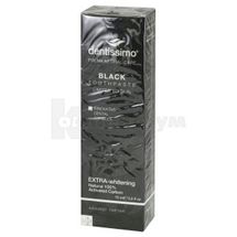 ЗУБНА ПАСТА DENTISSIMO BLACK EXTRA-WHITENING 75 мл; Betafarma