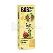 ЦУКЕРКИ НАТУРАЛЬНІ BOB SNAIL (РАВЛИК БОБ) 30 г, яблучно-грушеві, яблучно-грушеві, № 1; Еко Снек