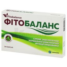 Фітобаланс капсули желатинові тверді, 720 мг, капсула, № 14; Юніфарм