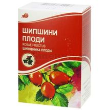 Шипшини плоди плоди, 100 г, пачка, з внутрішн. пакетом, з внутр. пакетом, № 1; Лубнифарм