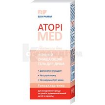 НІЖНИЙ ОЧИЩУЮЧИЙ ГЕЛЬ ДЛЯ ДУШУ тм "ELFA PHARM" серії "ATOPI MED" 150 мл; Elfa Pharm