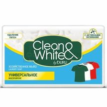 МИЛО УНІВЕРСАЛЬНЕ ГОСПОДАРСЬКЕ тм CLEAN&WHITE by DURU 125 г, універсальне, № 1; Evyap Sabun