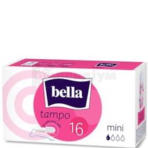 ТАМПОНИ ЖІНОЧІ ГІГІЄНІЧНІ BELLA TAMPOO mini, № 16; Torunskie ZMO