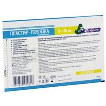 ПЛАСТИР-ПОВ'ЯЗКА ПІСЛЯОПЕРАЦІЙНИЙ З АБСОРБУЮЧОЮ ПОДУШЕЧКОЮ ГІПОАЛЕРГЕННИЙ (ХІРУРГІЧНИЙ) НА НЕТКАНІЙ ОСНОВІ С-ПЛАСТ 9 см х 15 см, стерильний, на нетканій основі, на нетканій основі, № 1; САРЕПТА ВФ ТОВ