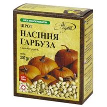 ШРОТ НАСІННЯ ГАРБУЗА 300 г, № 1; Житомирбіопродукт