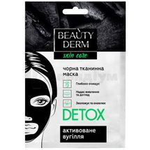 МАСКА ТКАНИННА ДЛЯ ОБЛИЧЧЯ DETOX тм BEAUTYDERM 25 мл; Натурпро