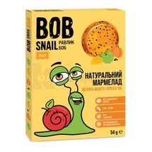 МАРМЕЛАД НАТУРАЛЬНИЙ BOB SNAIL (УЛИТКА БОБ) 54 г, манго-гарбуз-чіа, манго-гарбуз-чіа, № 1; Еко Снек