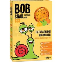 МАРМЕЛАД НАТУРАЛЬНИЙ BOB SNAIL (УЛИТКА БОБ) 108 г, яблуко-манго-гарбуз-чіа, яблуко-манго-гарбуз-чіа, № 1; Еко Снек