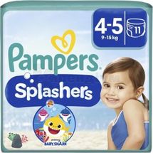 ПІДГУЗНИКИ-ТРУСИКИ ДИТЯЧІ ДЛЯ ПЛАВАННЯ ОДНОРАЗОВІ PAMPERS SPLASHERS maxi (9-15 кг), № 11; Проктер енд Гембл Трейдінг Україна