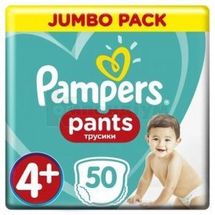 ПІДГУЗНИКИ-ТРУСИКИ ДИТЯЧІ PAMPERS PANTS maxi plus (9-15 кг), № 50; Проктер енд Гембл Україна