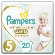 ПІДГУЗНИКИ-ТРУСИКИ ДИТЯЧІ PAMPERS PREMIUM CARE PANTS ДЛЯ ХЛОПЧИКІВ І ДІВЧАТ junior (12-17 кг), № 20; Проктер енд Гембл