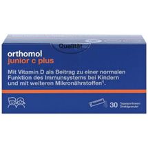 ОРТОМОЛ ДЖУНІОР З ПЛЮС 30 дней, зі смаком лісових ягід, № 1; Orthomol pharmazeutische Vertriebs GmbH