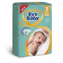 ПІДГУЗКИ "EVY BABY" newborn 1 (2-5 кг), № 44; Evyap Sabun