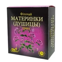 Фіточай №23 "Материнки трава" 50 г, № 1; ЗАТ "Ліктрави"