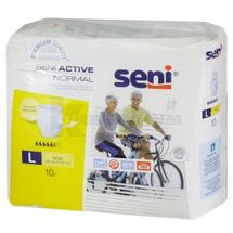 ТРУСИ ПОГЛИНАЮЧІ ДЛЯ ДОРОСЛИХ SENI ACTIVE NORMAL large, № 10; Torunskie ZMO