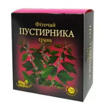 ФІТОЧАЙ №47 "ПУСТИРНИКА ТРАВА" 50 г, № 1; Науково-Виробнича Лабораторія Фітопродукт