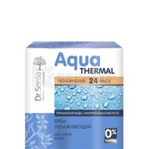 КРЕМ ЗВОЛОЖУЮЧИЙ ДЛЯ СУХОЇ ШКІРИ серії "DR. SANTE AQUA THERMAL" 50 мл; Ельфа ФФ