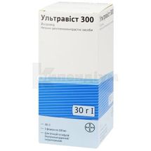 Ультравіст 300 розчин для ін'єкцій та інфузій, 300 мг/мл, флакон, 100 мл, № 1; Байєр