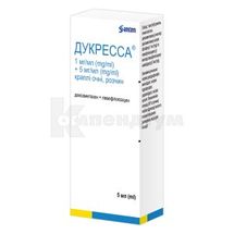 Дукресса® краплі очні, розчин, флакон, 5 мл, № 1; Сантен 