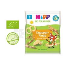 HIPP ОРГАНІЧНІ ХРУСТКІ КІЛЬЦЯ З ПАРМЕЗАНОМ 25 г, з 12 місяців, з 12 міс., № 1; Хіпп Україна