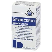 БРУВІСКРІН ОЧНІ КРАПЛІ краплі очні, флакон, 10 мл, № 1; Брушетіні