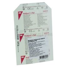 3M™ MEDIPORE™+PAD ПОВ'ЯЗКА АДГЕЗИВНА ДЛЯ ЗАКРИТТЯ РАН 10 см х 15 см, № 1; 3M Poland