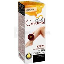 КРЕМ ДЛЯ ДЕПІЛЯЦІЇ "BLACK CHARCOAL" серії "LADY CARAMEL" 200 мл; Ельфа ФФ