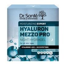 НІЧНИЙ ГІДРОГЕЛЬ DR. SANTE HYALURON MEZZO PRO 50 мл; Elfa Pharm