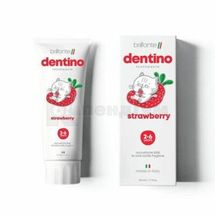 BRILLANTE DENTINO STRAWBERRY KIDS ЗУБНА ПАСТА-ГЕЛЬ ДЛЯ ДІТЕЙ 2-6 РОКІВ ЗІ СМАКОМ СУНИЦІ 50 мл; Betafarma