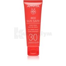 APIVITA BEE SUN SAFE СОНЦЕЗАХИСНИЙ ГЕЛЬ-КРЕМ ДЛЯ ОБЛИЧЧЯ spf-30, 50 мл; Apivita