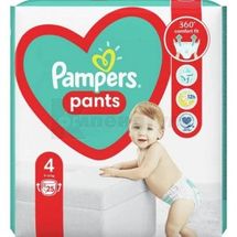 ПІДГУЗНИКИ-ТРУСИКИ ДИТЯЧІ PAMPERS PANTS maxi (9-15 кг), № 25; undefined