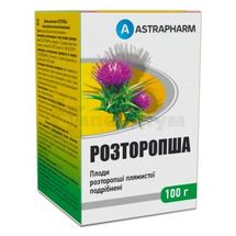 Біологічно активна добавка "Розторопша" плоди, 100 г, № 1; Астрафарм