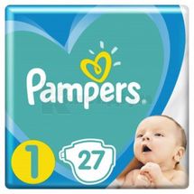 ПІДГУЗНИКИ ДИТЯЧІ PAMPERS ACTIVE BABY розмір 1 (2-5 кг), № 27; Проктер енд Гембл Україна