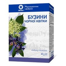 Фіточай "Бузини чорної квітки" 40 г, № 1; ЗАТ "Ліктрави"